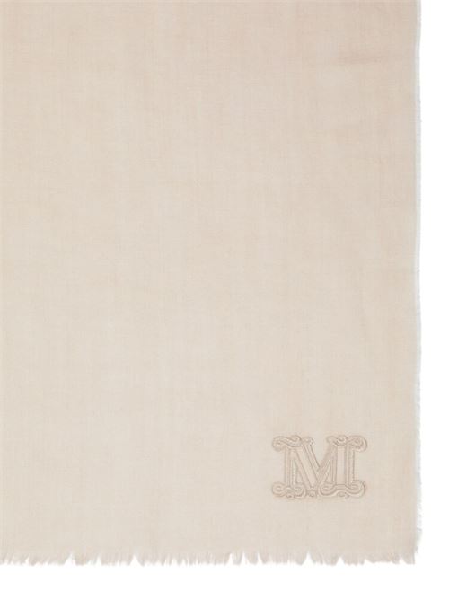 Sciarpa Donna beige con dettaglio Monogram MAX MARA | 2345410431260002